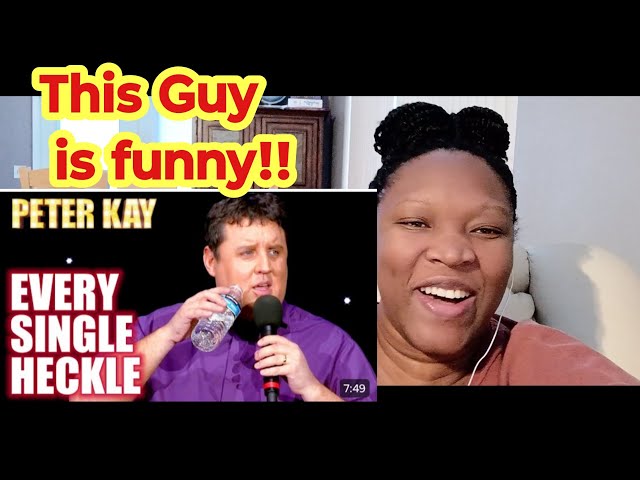 American Reacts to - Peter Kay Vs The Audience | Stand up Hecler compilation Reaction