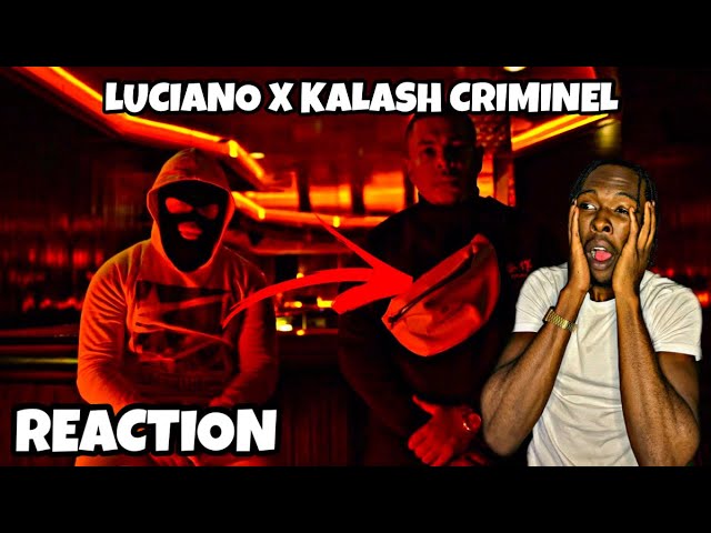 AMERICAN REACTS TO GERMAN RAP X FRENCH RAP | LUCIANO feat. KALASH CRIMINEL - Weiß Maskiert