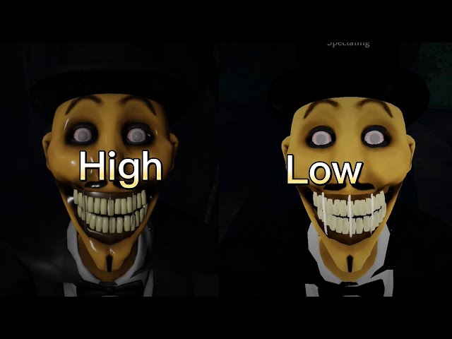 The Mimic All Nightmare Circus High Vs. Low Graphic Jumpscares