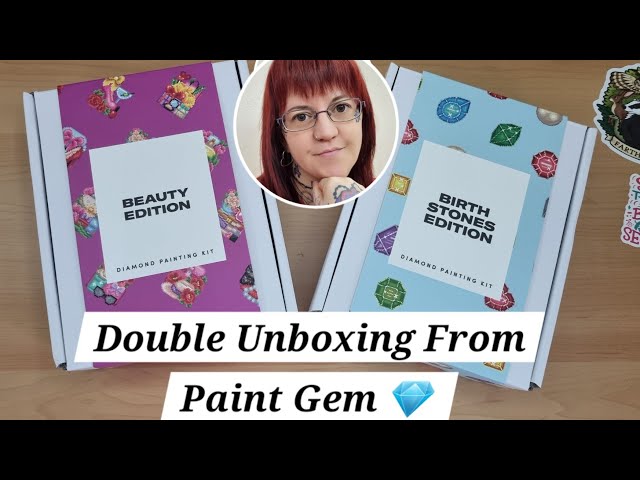 Double Unboxing from Paint Gem 💎  Brand New "Beauty Edition" & Birthstones Edition