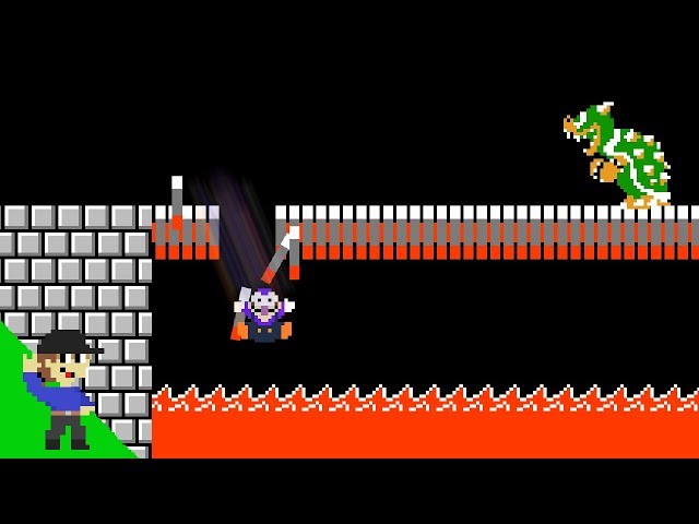 Waluigi loses by doing absolutely everything in Super Mario Bros.