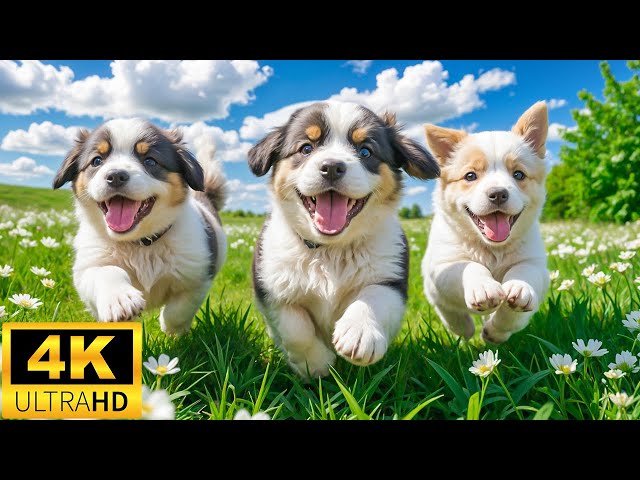 Baby Animals 4K (60 FPS) UHD - Ultimate Cute Baby Animals Compilation With Relaxing Music