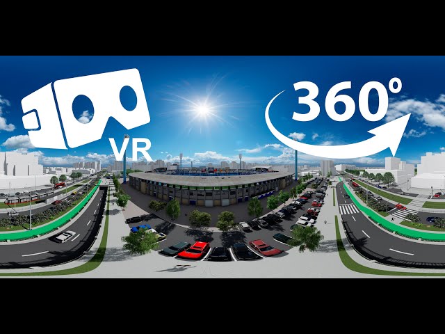 Experiencia VR 360º. Estadio La Romareda. Vista de todos sectores del estadio.