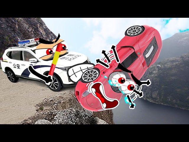 RC Police Car Doodle Chases Drunk Car | Epic Doodles Drive Police Chase | Doodles