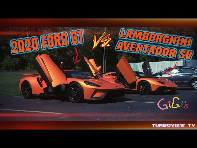 20+SUPERCAR RALLY(2020 FORD GT VS LAMBORGHINI AVENTADOR) (GIGIPLAYHOUSE RALLY)