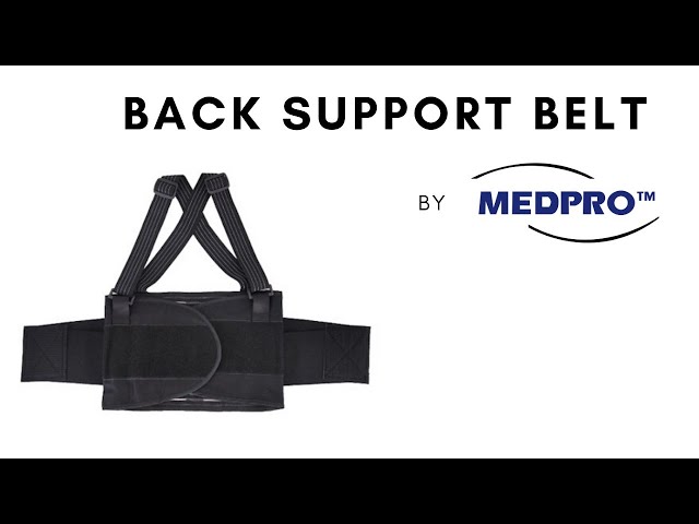 MEDPRO™ Back Support Belt/Posture Brace