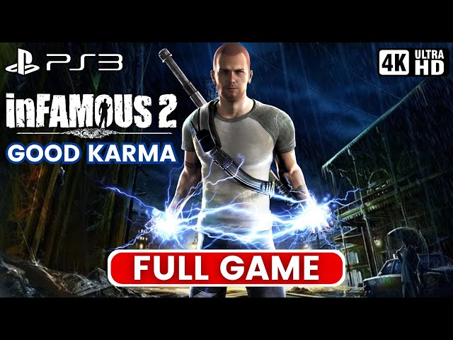 INFAMOUS 2 (Good Karma) | Full Game (PS3 Gameplay 4K UHD)