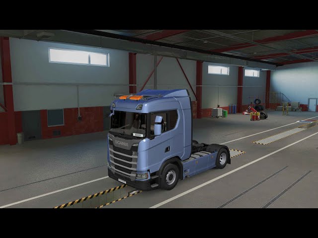 ETS2 chill drive through France with Scania S500