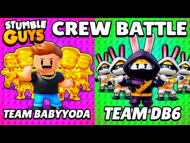 10 vs 10 Stumble Guys Crew Battle 2!