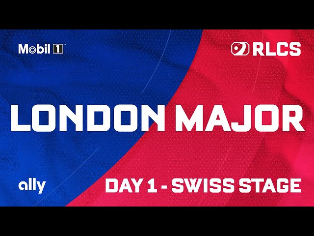 RLCS London Major | Day 1 | Swiss Stage | Alternate Stream