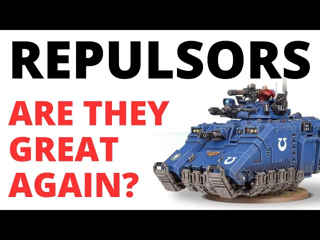 Primaris Repulsors - did they just get STRONG Again? Repulsor and Repulsor Executioner Unit Review