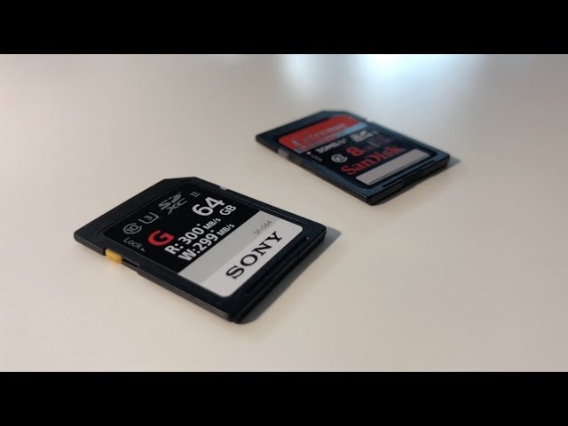 The Fastest SD Card - Sony G Series SD Review & Speed Test