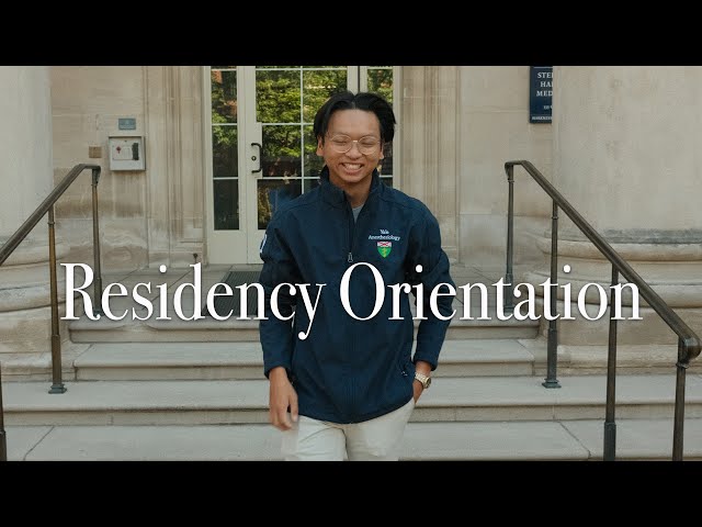 Welcome to Yale Anesthesia Residency Orientation | ND M.D.