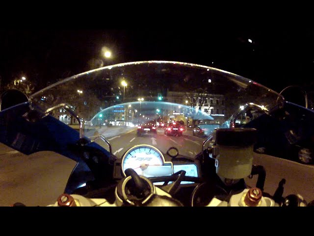 Night ride on the BMW S1000RR