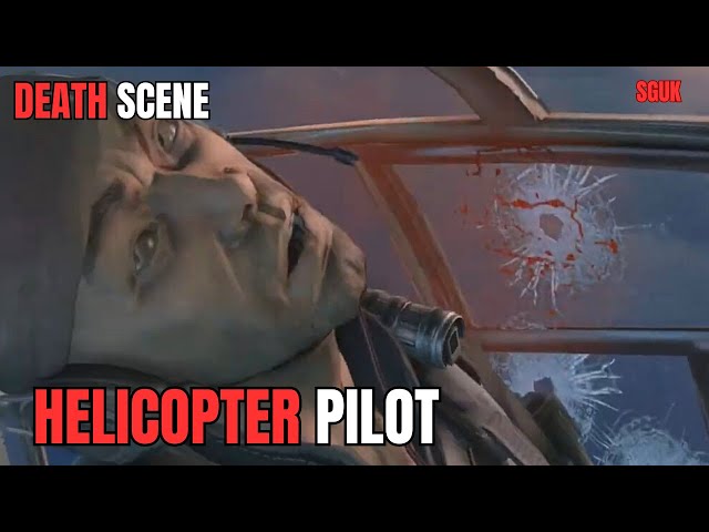 Uncharted Drake's Fortune Helicopter Pilot Death Scene
