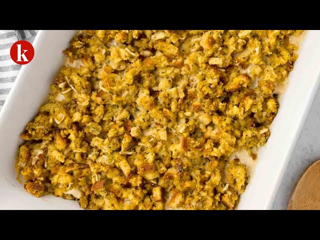Chicken and Stuffing Casserole (Stove Top Stuffing)