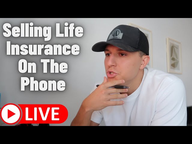 Watch Me Live Sell Life Insurance From Home (one call close)