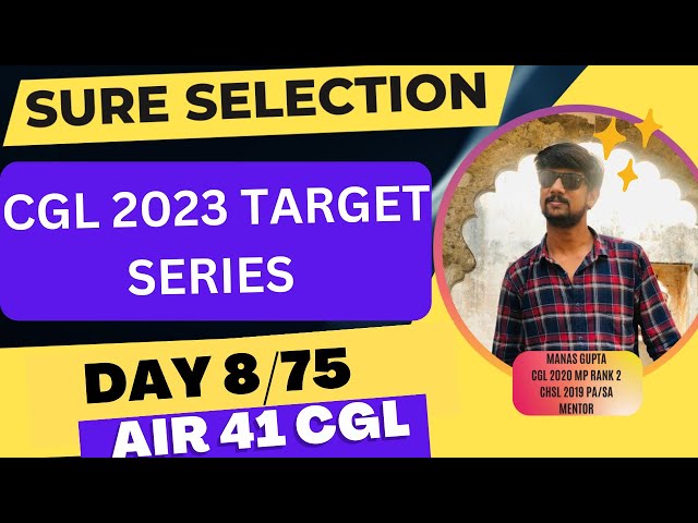 DAY 8-21 March Target series CGL 2023 Complete and comment #prepare_with_me #ssc_cgl #dailytarget