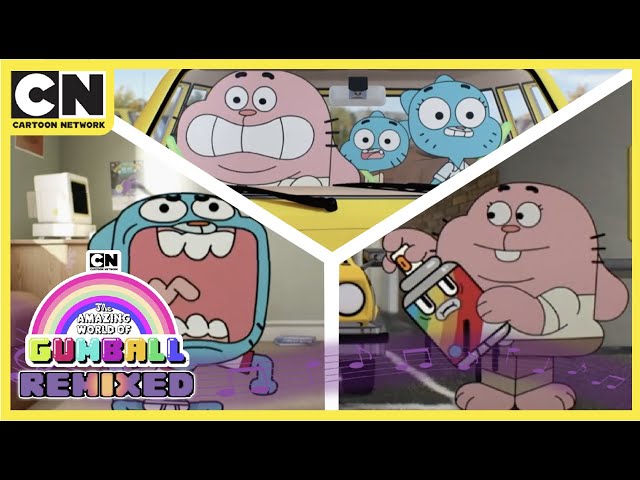 Super kompilacja | 🎵  Gumball Remiks 🎵  | Cartoon Network