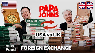 US vs UK | Food Wars