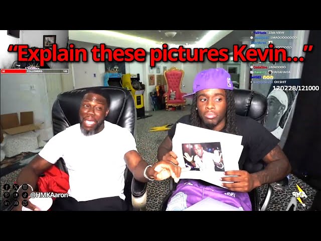 Kai Makes Kevin Hart Explain THE Pictures...😳