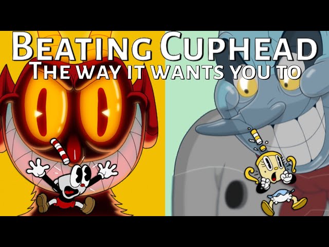 Beating Cuphead the way it wants you to