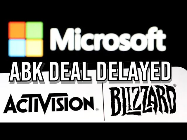 BREAKING NEWS: Xbox Activision Deal Dealyed Until October