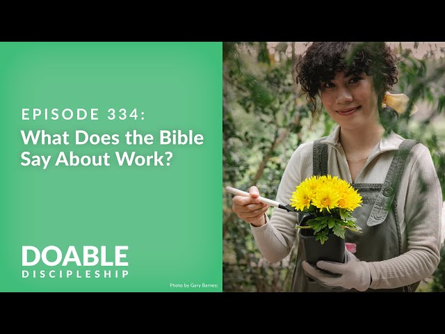 Episode 334: What Does The Bible Say About Work?