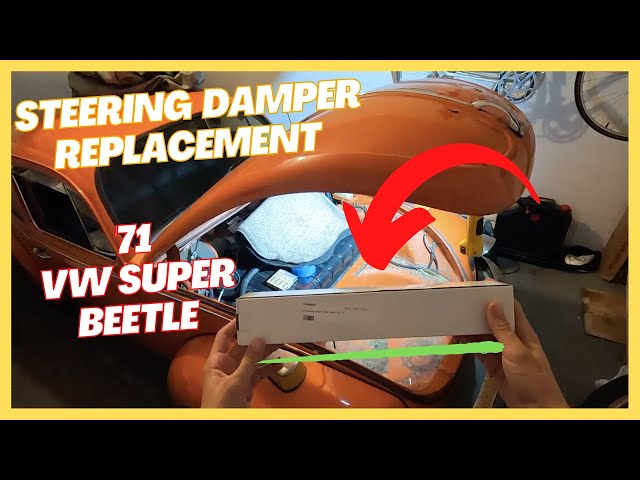 How to Replace Steering Damper on VW Super Beetle : DIY