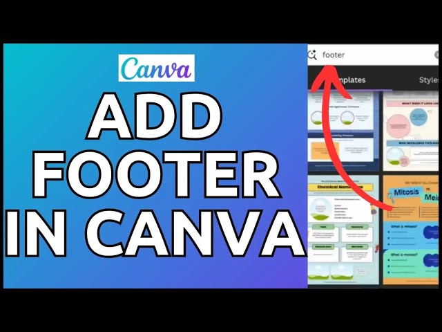 How to Add Footer in Canva 2024?