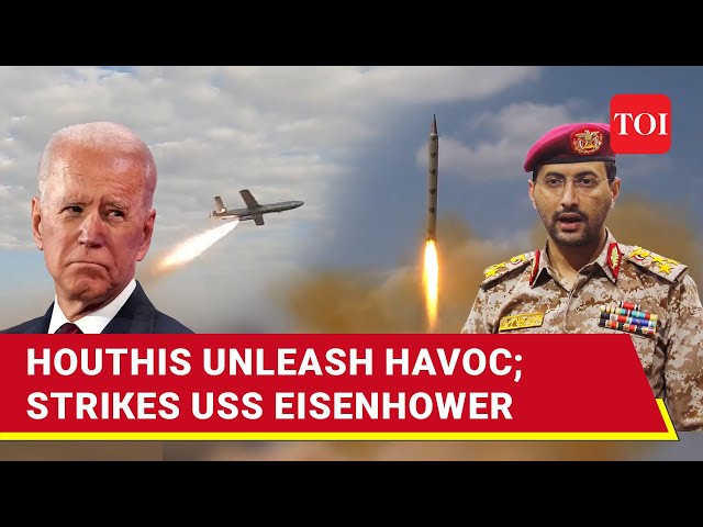 Houthis’ Red Sea Revenge: Yemen’s Rebels Claim Retaliatory Missile Strike On U.S Aircraft Carrier