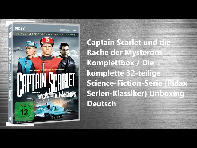Captain Scarlet und die Rache der Mysterons Die komplette Serie DVD Unboxing Deutsch