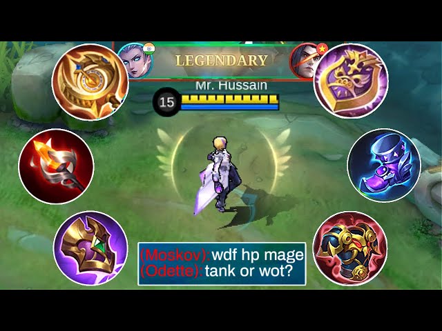 UNLIMITED HP HACK? EUDORA WITH TANKY BUILD IS UNSTOPPABLE | Mlbb