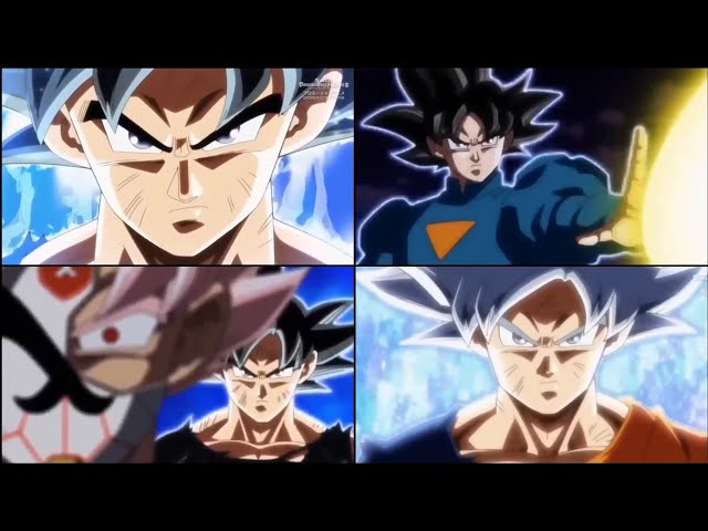 Every Ultra Instinct Transformation scene in Dragon Ball Heroes