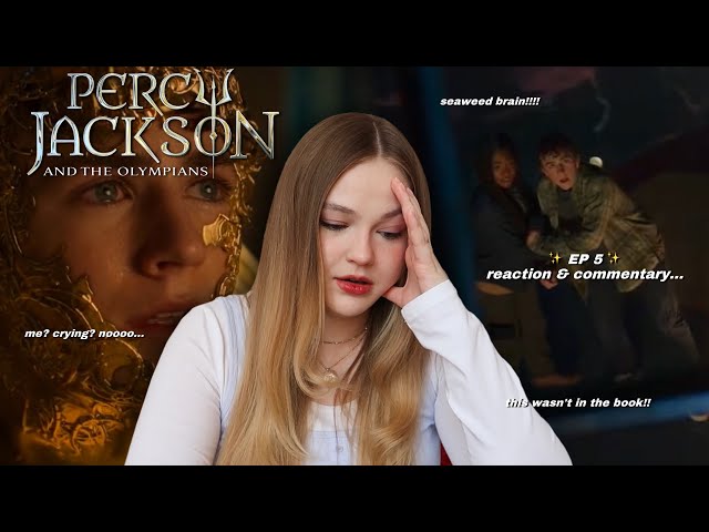SEAWEED BRAIN NATION RISE! / episode 5 PERCY JACKSON AND THE OLYMPIANS reaction & commentary