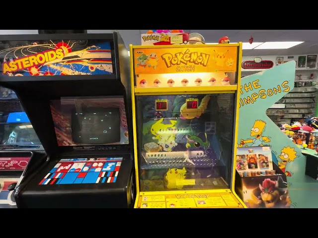 Digital Press Videogames (Springfield, NJ) arcade & retro game store walkthrough, February 18 2024