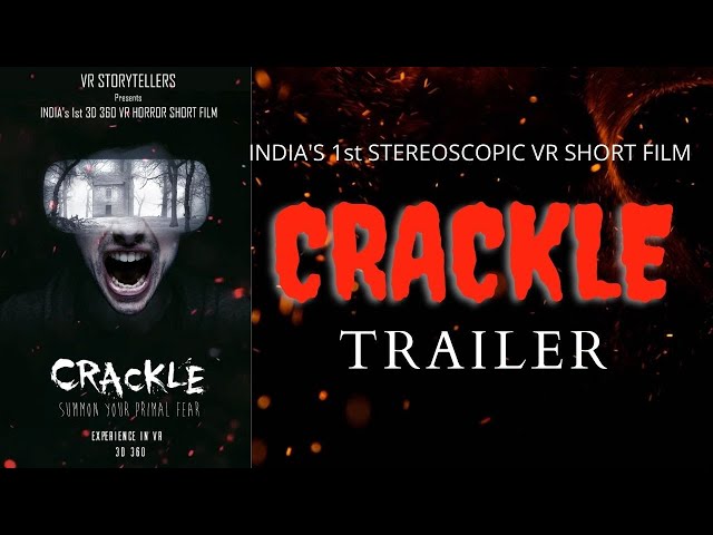 INDIA'S 1ST 3D VIRTUAL REALITY AWARD WINNING HORROR SHORT FILM-CRACKLE TRAILER- DIR/PROD: EDDIE/ASH