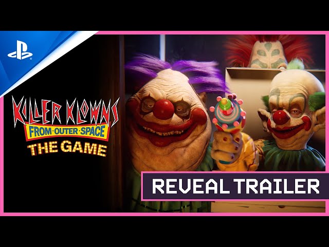 Killer Klowns from Outer Space: The Game – Official Reveal Trailer | PS5 & PS4 Games