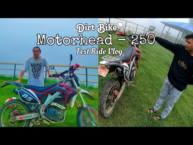Dirt Bike - Motorhead 250 - Test Ride Vlog 😱 #support #dirtbike