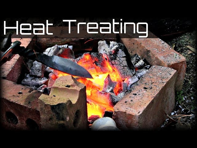 🔥 How To Heat Treat a Knife  [Easiest Method Possible]