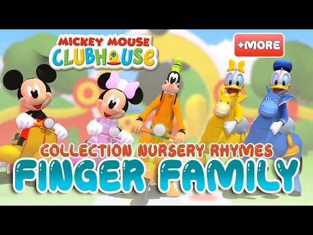 Mickey Mouse Clubhouse Finger Family and and More Collection Nursery Rhymes Song | Binggo Channel