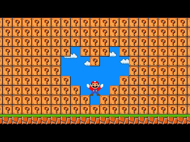 What If Mario Has 1,000,000 Item Blocks in Super Mario Bros.?