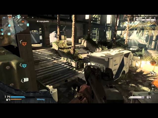 Call of Duty Ghosts Multiplayer - Dominating Domination HD Gameplay - PS4