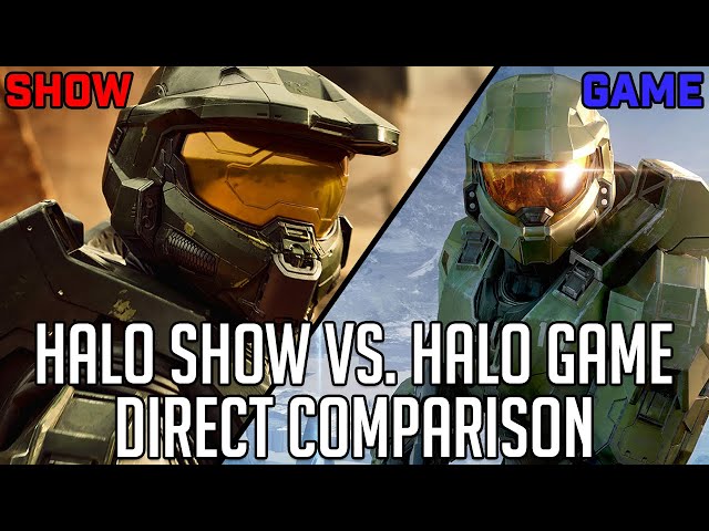 Halo TV Show vs. Halo Game Comparison | Covenant | Prophet | Master Chief
