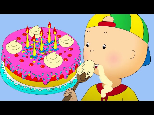 Birthday Cake | Caillou Cartoon