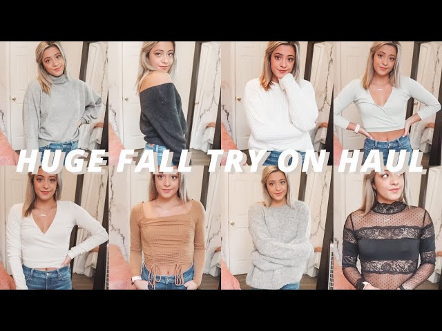 *huge* $400+ fall try-on haul 2020: clothing, shoes, accessories, etc