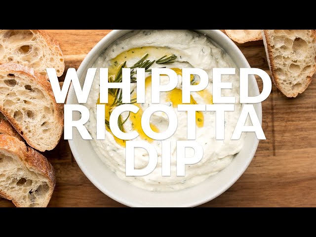 Whipped Ricotta Dip