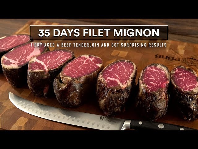 35 Days FILET MIGNON Dry Aged Experiment!