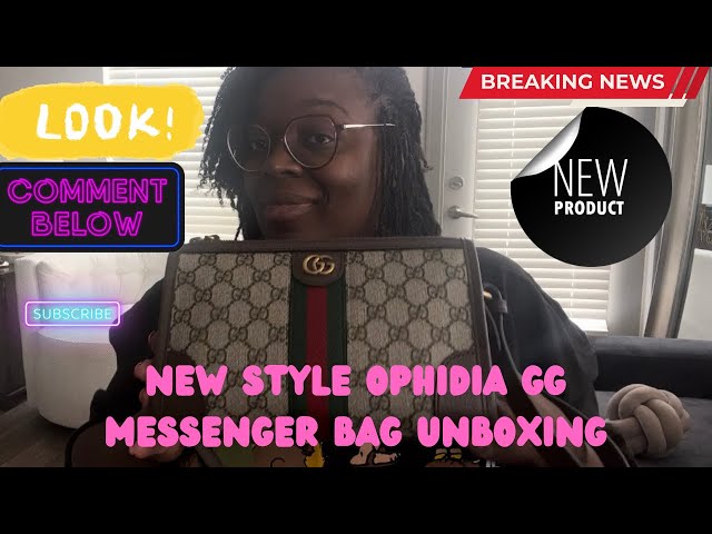 Unboxing a new style Ophidia GG Messenger Bag