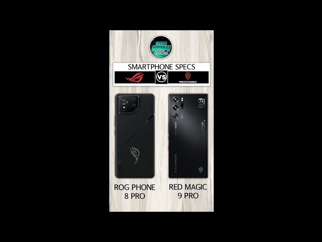 Asus ROG Phone 8 Pro VS Red Magic 9 Pro #rogphone8pro #redmagic9pro